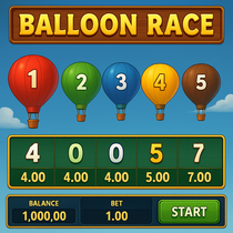 WinSane - Balloon Race Live - Live Casino Game